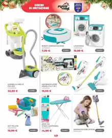 Volantino Toys Center Pagina 51: Asse da stiro con ferro €14,99, Robot aspirapolvere €7,99