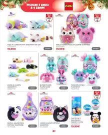 Volantino Toys Center Pagina 63: Rainbowcorns Wild Heart/Axolotlcorn Surprise €19,99, Hug a Lumps Kitty assortiti €19,99