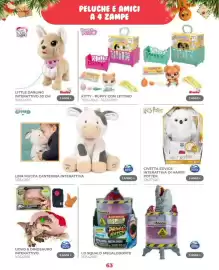 Volantino Toys Center Pagina 65: Primal Hatch Lo Squalo Megalodonte €63,00, Simba cucciolo con culla €12,99