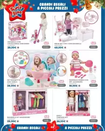 Volantino Toys Center Pagina 70: Mega Set 5 in 1 con bambola Love Bebe €49,99, Emily fashion set Love Bebe €39,99