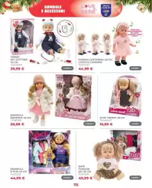 Volantino Toys Center Pagina 77: Bambola Beatrice €59,99, Love Bebé Kate Trendy €19,99