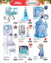 Volantino Toys Center Pagina 85: Le avventure di Elsa e Olaf Mattel €27,99