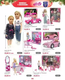 Volantino Toys Center Pagina 88: Lolly veterinaria €19,99, Lolly kid con cucciolo e cabriolet €14,99