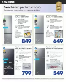 Volantino FreeShop Pagina 11: Frigorifero Combinato EcoFlex® AI €649,00, Frigorifero Doppia Porta EcoFlex® AI €549,00