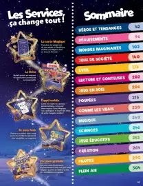 Catalogue JouéClub page 3: Les Services, ça change tout! Sommaire HÉROS ET TENDANCES 42 MAGIQUE ☆ JouéClub! La carte Magique
