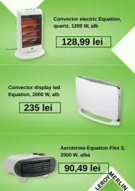 Catalog Leroy Merlin Pagină 4: Equation convector electric quartz 1200 W alb €128,99
