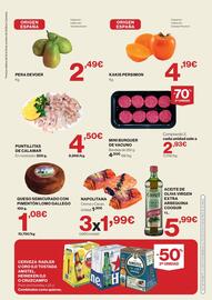 Catálogo Supercor Página 2: Coosur - aceite de oliva virgen extra arbequina €5,99, Napolitana €1,30