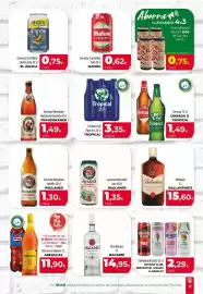 Folleto Spar La Palma Página 14: Dorada o Tropical €1,49, Ballantine's finest blended scotch whisky €15,60
