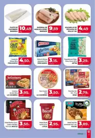 Folleto Spar La Palma Página 2: Suprema de merluza s/piel bandeja €9,59, Pescanova crunchyx de merluza €4,50