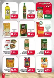 Folleto Spar La Palma Página 9: La Isleña pasta €0,62, Brillante vasito de arroz integral con quinoa o chía €1,29
