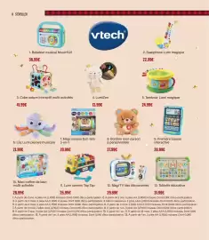 Catalogue Monoprix page 8: Première liseuse interactive €28,99, Saxophone lumi magique €22,99