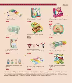Catalogue Monoprix page 9: Xylophone gioia €19,99, Radio mélodie des rêves €24,99