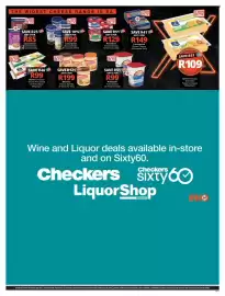 Checkers catalogue Page 3: THE WIDEST CHEESE RANGE IN SA LANCEWOOD AS SEEN ON TV GRATED OUDA GRATED PIZZA MIX TANCEWOOD SAVE