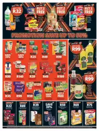 Checkers catalogue Page 5: Sprit + AS SEEN ON TV SAVE 19% ANY 2 FOR R32 Fanta/Sprite/ Stoney Cold Drink/ Schweppes Soda