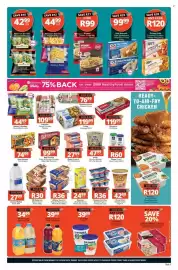 Checkers catalogue week 42 Page 3: Crispy Cuts Crumbed Chicken €120,00, TODAY Sausage Rolls €119,99