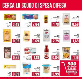Volantino Famila Market Pagina 10: Selex Riso Carnaroli €2,79, Selex Taralli Classici €1,99