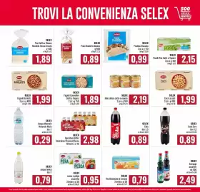 Volantino Famila Market Pagina 11: Selex Piadina Classica €0,99, SELEX The Deteinato al Limone €0,79