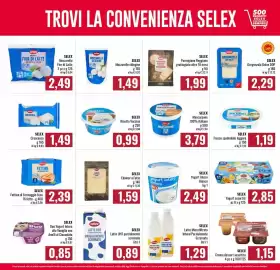 Volantino Famila Market Pagina 5: Yogurt Intero Bianco SELEX €2,49