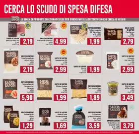 Volantino Famila Market Pagina 8: Saper di sapori piadina romagnola IGP alla riminese €1,99