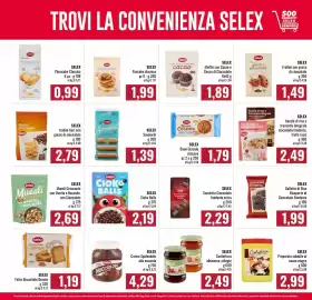 Volantino Famila Market Pagina 9: SELEX Confettura albicocca, ciliegie €2,49