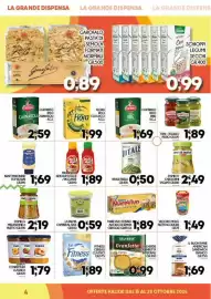 Volantino Enne Market Pagina 4: Tonno Mare Vivo €1,89, La Palma capperi al sale €0,59