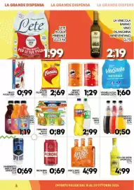 Volantino Enne Market Pagina 6: Aperol Spritz €4,99, Sterilgarda succo pera italiana €0,89