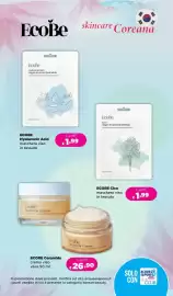 Volantino Acqua & Sapone Pagina 7: ECOBE Hyaluronic Acid maschera viso in tessuto €1,99