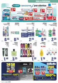 Volantino Migro Pagina 18: Gengimed collutorio €0,65, Listerine collutorio difesa denti e gengive total care €2,25