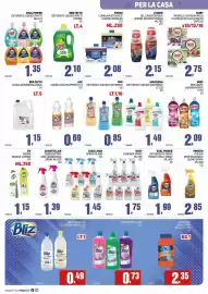 Volantino Migro Pagina 22: Lindor gel lavastoviglie limone €2,15, Bref Brillante lavapavimenti €2,09