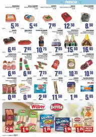 Volantino Migro Pagina 4: Becher pancetta prosciutto cotto a dadini €0,99, Dolcevalle prosciutto crudo parma disossato €15,50
