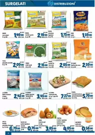 Volantino Del Prete Distribuzioni Pagina 8: Orogel carciofi a spicchi €2,19, Orogel zucca cubetti €1,49