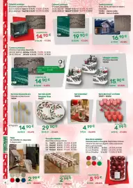 Volantino Bricoware Pagina 4: Servizio 24 posate oro Tognana €14,90, Villaggio natalizio €15,90