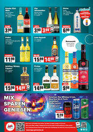 Logo Getränkemarkt Prospekt woche 44 Seite 4: Vier Jahreszeiten €3,49, Kessler Zink Wein €3,99
