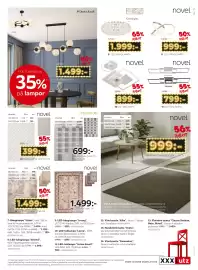 XXXLutz reklamblad Sida 7: 1199:- B Dieter Knoll GLANDOR Kristallglas novel XXXL Kalaskupong 35% på lampor 2.999-** 50%