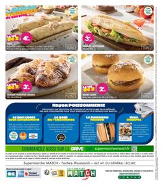 Catalogue Match semaine 43 page 4: MATCH Croissant frangipane amandes €3,50, BEIGNET FOURRÉ €2,75