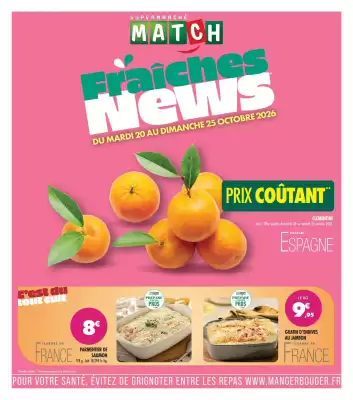 Match (valable jusqu'au 25-10)