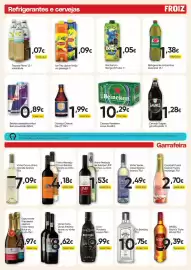 Folheto Froiz Página 6: Licor macieira cream €9,99, Whisky Grant's Triple Wood €9,39