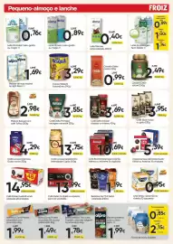 Folheto Froiz Página 13: Bebidas Go Chill Delta €1,19, Leite mimosa achocolatado €0,40