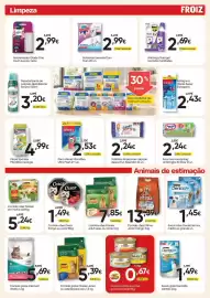 Folheto Froiz Página 19: Comida cães Friskies adult aves ou carne €7,85