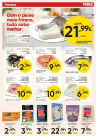 Folheto Froiz Página 4: Mexilhão €2,29, Argolas Pota Pacifico kg €6,49