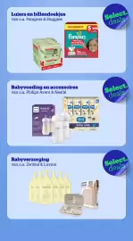 Bol.com folder week 43 Pagina 9: Luiers en billendoekjes van o.a. Pampers & Huggies HUGGIES MAANDBOX 5 160 Pampers baby-dry
