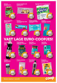 Coop folder week 43 Pagina 16: Sum Sam sambal oelek €1,01, G'woon fruitbiscuits bosvruchten €1,00