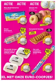Coop folder week 43 Pagina 3: Kroon leverworst €1,00, Hendrickx de Bakker curryworst broodje €1,00