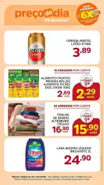 Encarte Supermercados Guanabara Página 5: Alimento p/gatos friskies ou alimento p/cães dog chow €2,29
