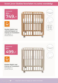 Prenatal folder Pagina 8: Stokke Nighti met matras en hoeslaken €499,00, Stokke Nighti €749,00