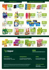 Folheto Roque Supermercados Página 4: Gel de Banho Amanhecer €1,79, Saquetas Ração Húmida Gato Whiskas €3,39