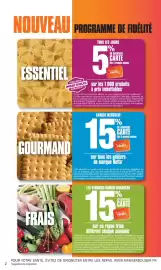 Catalogue Netto semaine 43 page 2: NOUVEAU PROGRAMME DE FIDÉLITÉ ESSENTIEL >1000 PRIX< IMBATTABLES GARANTIS* TOUS LES JOURS
