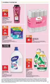 Catalogue Netto semaine 43 page 21: ALIN Lessive liquide 3en1 Gel Active X60 lavages €2,99