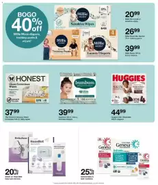 Catálogo Target semana 43 Página 30: Honest Clean Conscious Wipes €37,99, Bumbum luxury skincare diapers €39,99