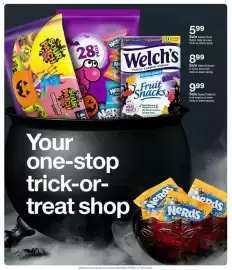 Catálogo Target semana 43 Página 4: 10S SOUR PATCH SOUR PATCH PATCH SOUR Watermelon TREAT 40 PIECES eR Fruit is our 15T